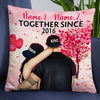 Personalized Valentine Couple Pillow DB162 26O19 1