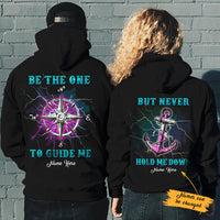 Personalized Anchor Compass Love Couple Hoodie SB194 81O60 thumb 1