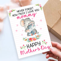 Elephant Mom Mother's Day Card MR102 95O53 thumb 1