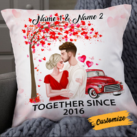 Personalized Valentine Couple Pillow DB163 30O24 thumb 1
