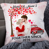 Personalized Valentine Couple Pillow DB163 30O24 1