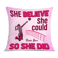 Personalized Love Volleyball Pillow DB164 87O36 thumb 1
