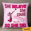 Personalized Love Volleyball Pillow DB164 87O36 1
