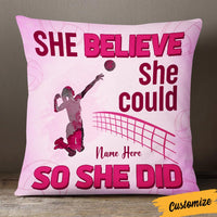 Personalized Love Volleyball Pillow DB164 87O36 thumb 1