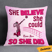 Personalized Love Volleyball Pillow DB164 87O36 thumb 1