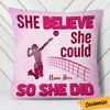 Personalized Love Volleyball Pillow DB164 87O36 1