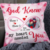 Personalized Valentine Couple Photo Pillow DB163 26O53 1