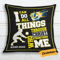 Personalized Love Volleyball Pillow DB165 30O19 thumb 1