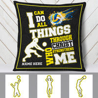 Personalized Love Volleyball Pillow DB165 30O19 thumb 1