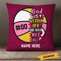 Personalized Love Volleyball Pillow DB166 87O23 thumb 1