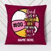 Personalized Love Volleyball Pillow DB166 87O23 1