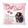 Personalized Valentine Couple Photo Pillow DB163 95O47 1