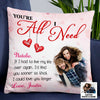 Personalized Valentine Couple Photo Pillow DB163 95O47 1