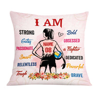 Personalized Love Volleyball Player Pillow DB164 95O57 thumb 1