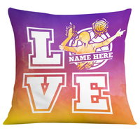 Personalized Love Volleyball Girl Pillow DB165 95O24 thumb 1