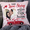 Personalized Valentine Couple Photo Pillow DB166 26O57 1