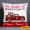 Personalized Valentine Couple Pillow DB167 26O53 1