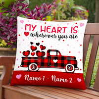 Personalized Valentine Couple Pillow DB167 26O53 thumb 1