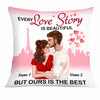 Personalized Valentine Couple Our Love Story Pillow DB163 23O34 1