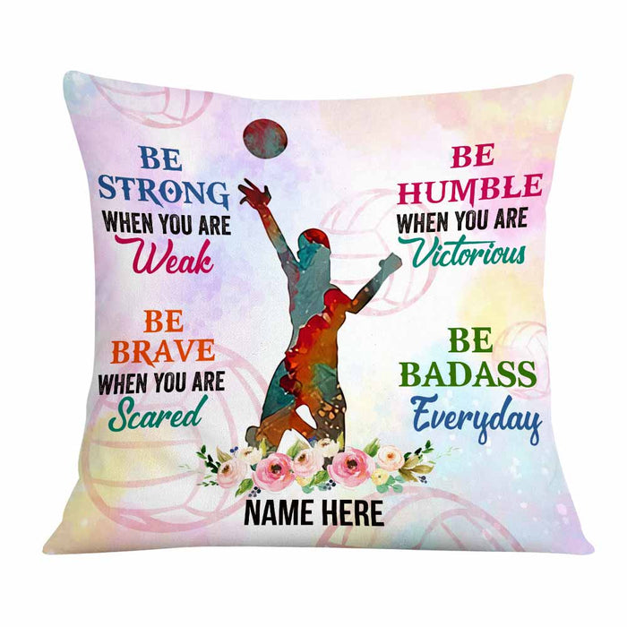 Personalized Love Volleyball Pillow DB164 23O58 1