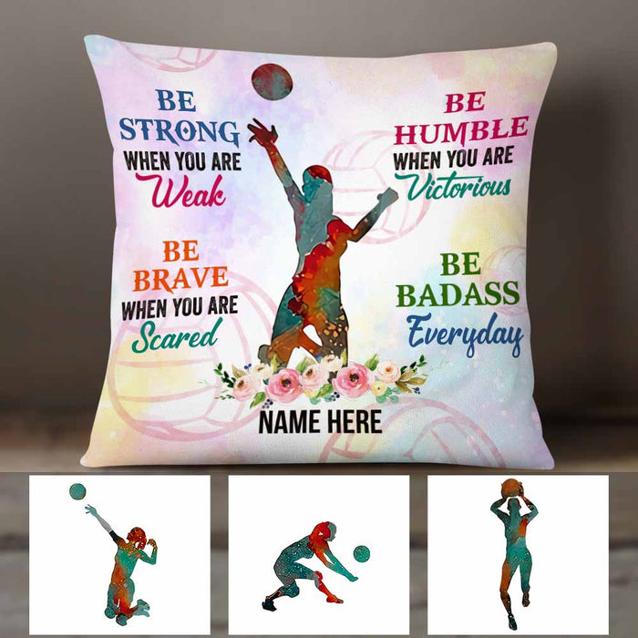 Personalized Love Volleyball Pillow DB164 23O58 1