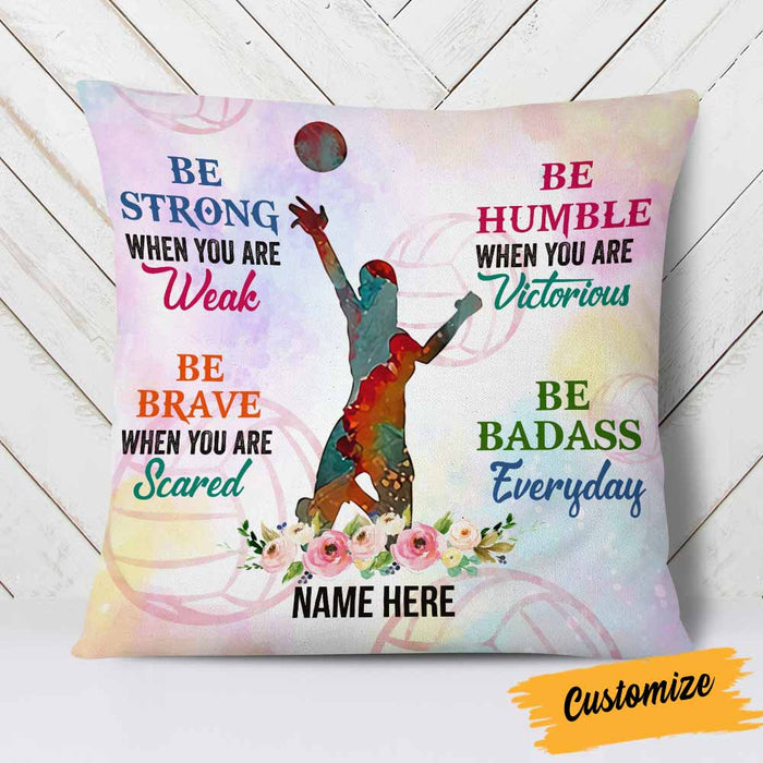 Personalized Love Volleyball Pillow DB164 23O58 1