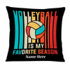 Personalized Love Volleyball Pillow DB165 23O47 1