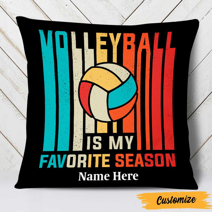 Personalized Love Volleyball Pillow DB165 23O47 1