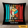 Personalized Love Volleyball Pillow DB165 23O47 1