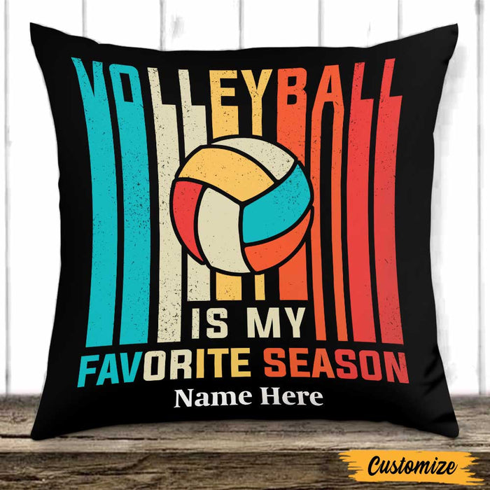 Personalized Love Volleyball Pillow DB165 23O47 1
