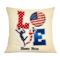 Personalized Love Volleyball Pillow DB166 23O57 thumb 1