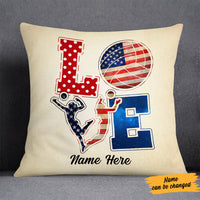 Personalized Love Volleyball Pillow DB166 23O57 thumb 1