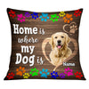Personalized Dog Photo Home Pillow DB172 81O53 1