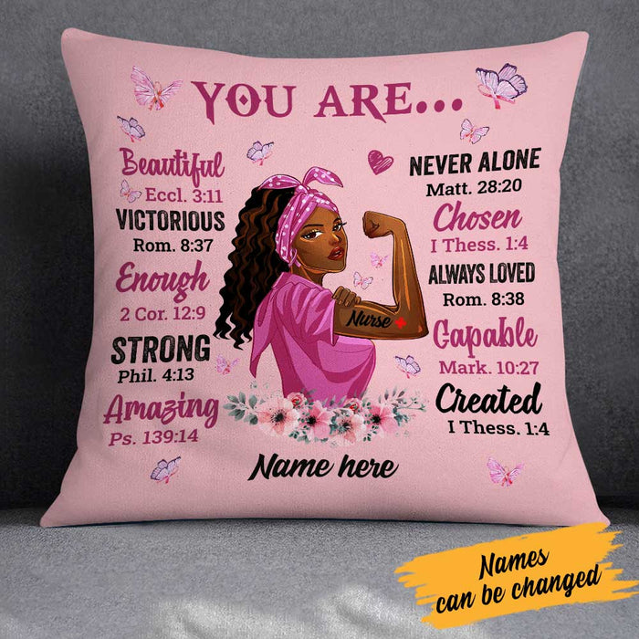 Personalized BWA Nurse Pillow DB171 30O23 1