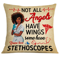 Personalized BWA Nurse Stethoscope Pillow DB174 81O24 thumb 1