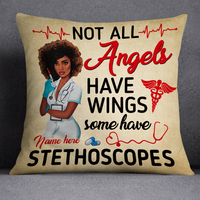 Personalized BWA Nurse Stethoscope Pillow DB174 81O24 thumb 1