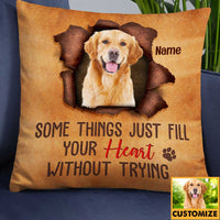 Personalized Dog Photo Pillow DB175 87O34 thumb 1