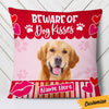 Personalized Dog Kisses Photo Pillow DB172 26O36 1