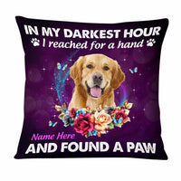 Personalized Dog Photo Pillow DB176 87O47 thumb 1
