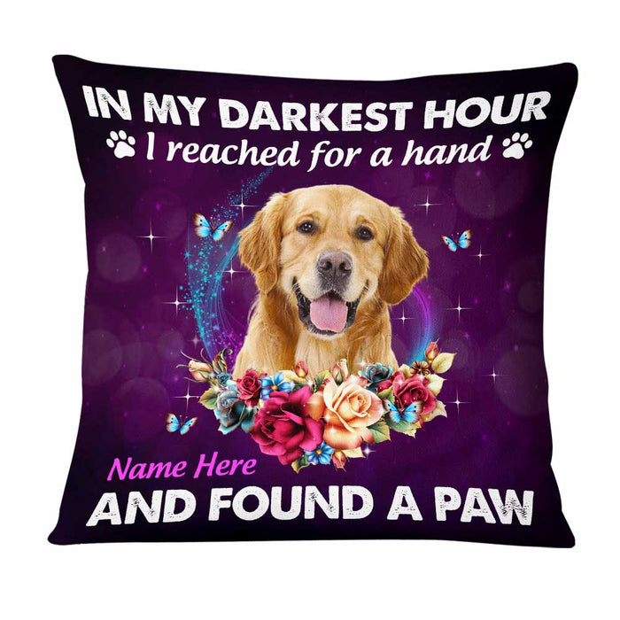 Personalized Dog Photo Pillow DB176 87O47 1
