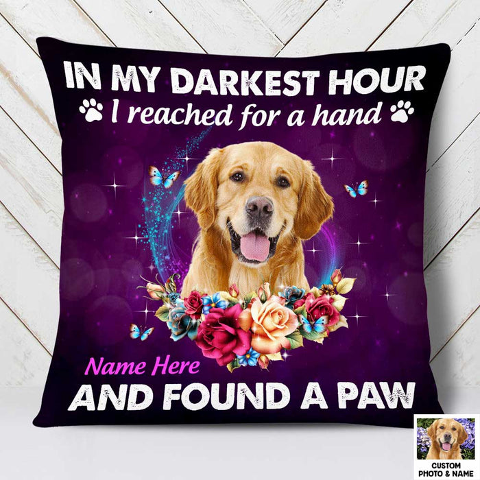 Personalized Dog Photo Pillow DB176 87O47 1