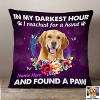 Personalized Dog Photo Pillow DB176 87O47 thumb 1