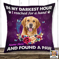 Personalized Dog Photo Pillow DB176 87O47 thumb 1
