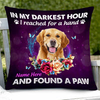 Personalized Dog Photo Pillow DB176 87O47 thumb 1