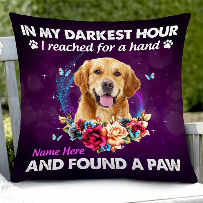 Personalized Dog Photo Pillow DB176 87O47 1