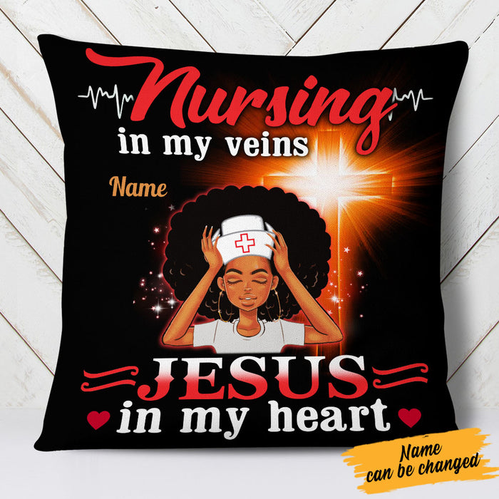 Personalized BWA Nurse Pillow DB172 23O53 1