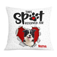 Personalized Dog Photo Spot Pillow DB176 95O53 thumb 1