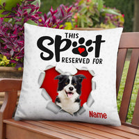 Personalized Dog Photo Spot Pillow DB176 95O53 thumb 1