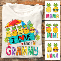Personalized Grandma Summer T Shirt JN245 30O47 thumb 1