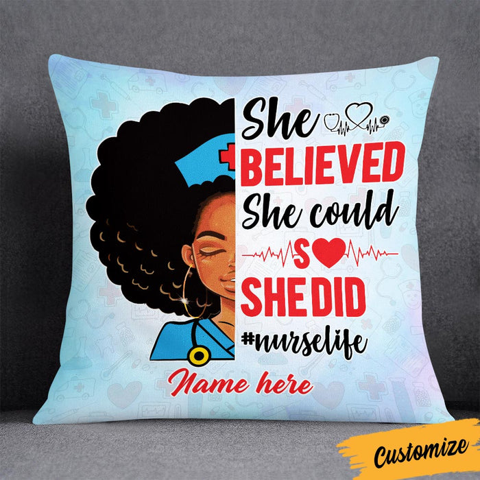 Personalized BWA Nurse Pillow DB176 26O36 1